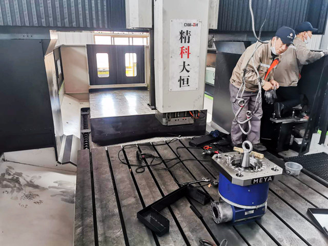 數控龍門銑床使用銑頭加工時平面度超差原因